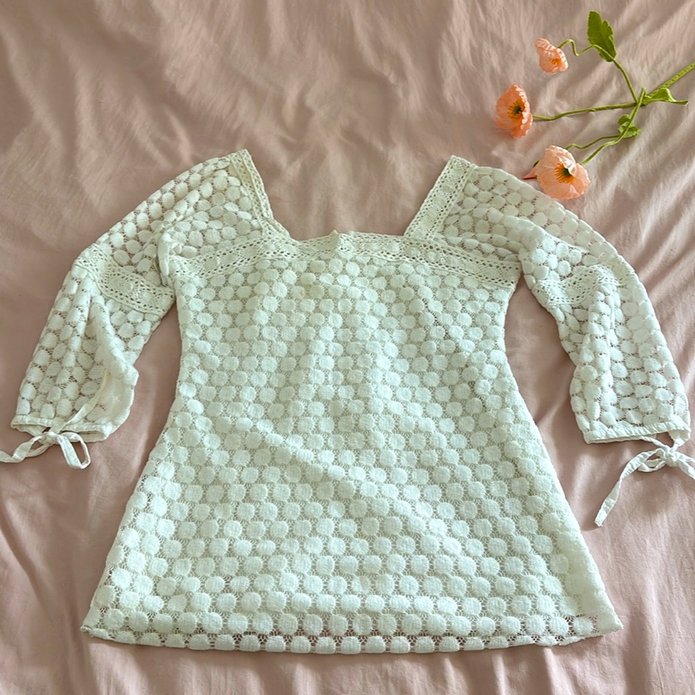 Cute top with a Victorian feel